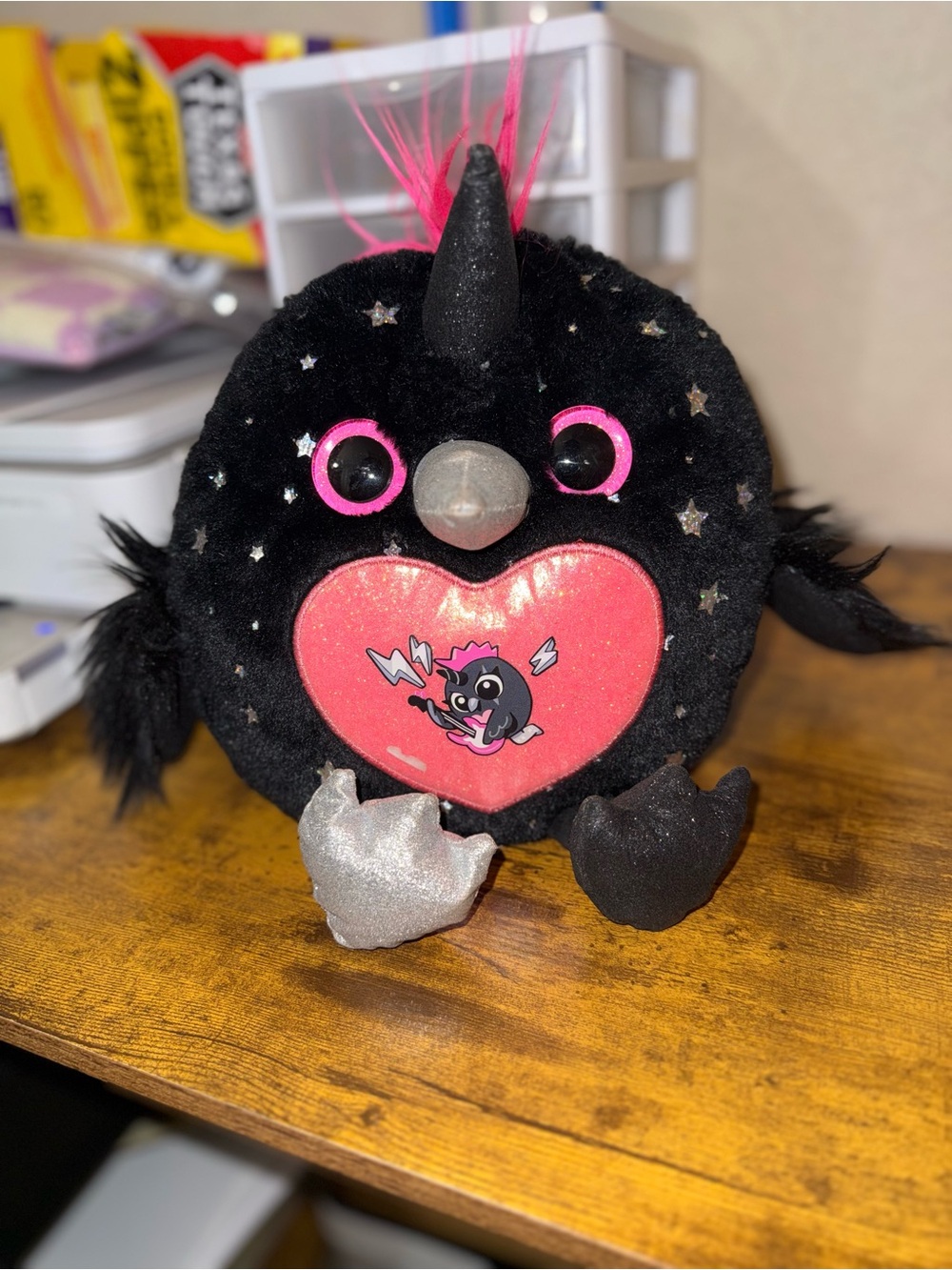 Zuru Rainbocorns Monstercorn Surprise raven plush